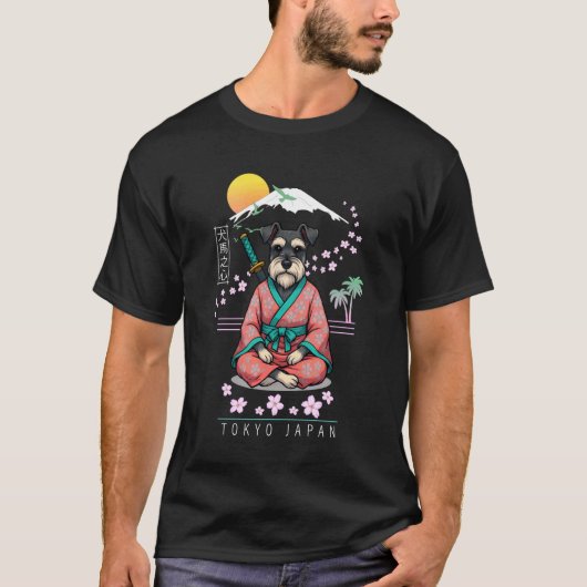 Zwergschnauzer T-Shirt (Vorderseite)