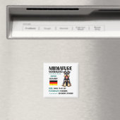 Zwergschnauzer Ursprung Lustiger Zwergschnauzer Lo Magnet (In Situ (Geschirrspüler))