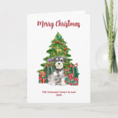 Zwergschnauzer Weihnachten (Vorderseite)