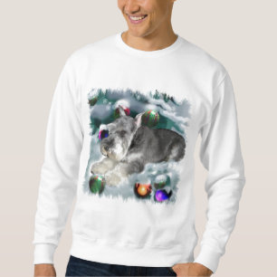 Zwergschnauzer-Weihnachtsgeschenke Sweatshirt
