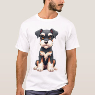 Zwergschnauzer-Welpe (1) T-Shirt
