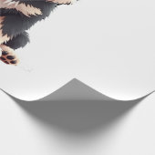 Zwergschnauzer-Welpe (2) Geschenkpapier (Ecke)