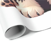Zwergschnauzer-Welpe (2) Geschenkpapier (Rolleneckpunkt)
