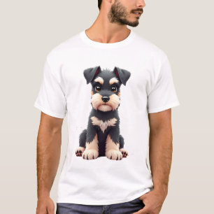 Zwergschnauzer-Welpe (2) T-Shirt