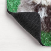 Zwergschnauzer-Welpe Mousepad (Ecke)