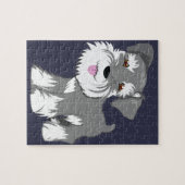 Zwergschnauzer-Welpe Puzzle (Horizontal)