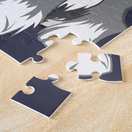 Zwergschnauzer-Welpe Puzzle (Seite)