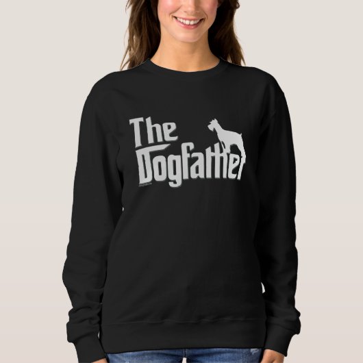 Zwergschnauzer Zwergschnauzer Vater Sweatshirt (Vorderseite)