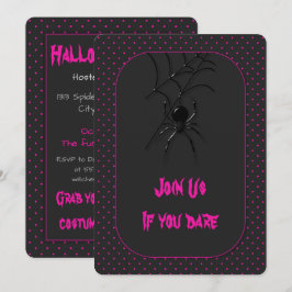 Zwergspinne Einladung