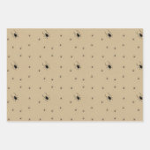 Zwergspinner Geschenkpapier Set (Vorderseite 2)