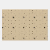 Zwergspinner Geschenkpapier Set (Vorderseite 3)