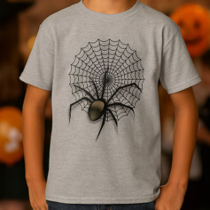 Zwergspinner-WebHalloween-Kids-Kurzschläfchen T-Shirt