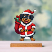 Zwergspitz-Geschenk Überraschung Acrylschild (Neutral)