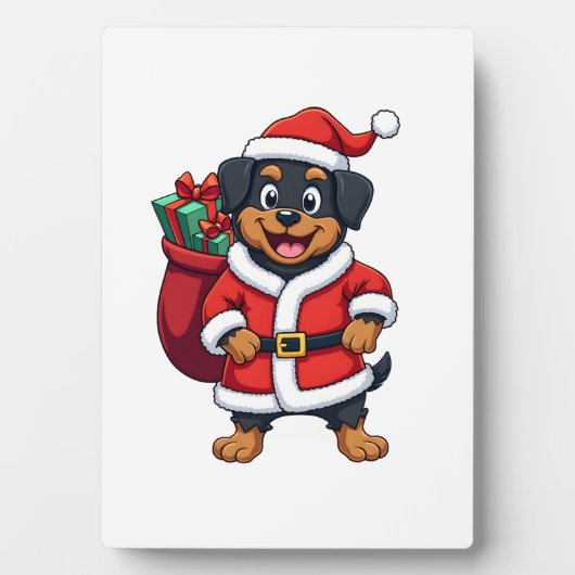 Zwergspitz-Geschenk Überraschung Fotoplatte (Vorderseite)