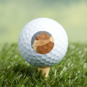 Zwergspitz Golfball (Insitu T-Shirt)