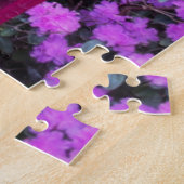 Zwergspitz Hunde Blumen Floral Puzzle (Seite)
