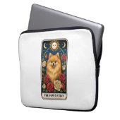 Zwergspitz Laptopschutzhülle (Vorderseite Links)