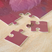 Zwergspitz Valentinstag Federwolke Puzzle (Seite)