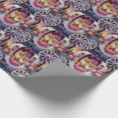Zwergspitz Valentinstag  Geschenkpapier (Ecke)