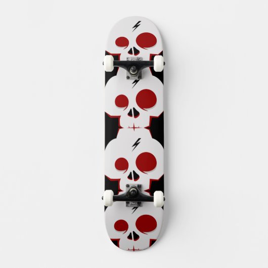 Zwergtuch, Cartoon Skateboard (Vorderseite)