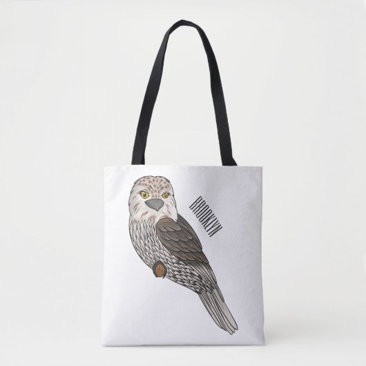 Zwergvogel-Cartoon Tasche (Vorderseite)