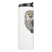 Zwergvogel-Cartoon Thermosbecher (Nach links gedreht)