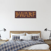 Zwergwaffenkollektion Leinwanddruck (Insitu (Schlafzimmer))