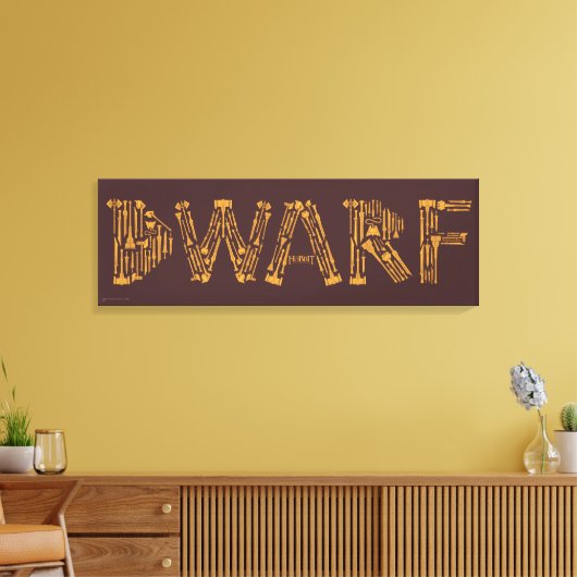 Zwergwaffenkollektion Leinwanddruck (Insitu (Wohnzimmer))