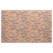 Zwergwale Kupfer Stoff (Fat Quarter (45,7 x 55,9 cm))