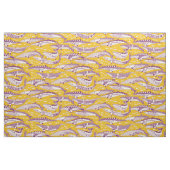 Zwergwale lila gelb stoff (Fat Quarter (45,7 x 55,9 cm))