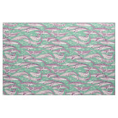 Zwergwale lila Pfefferminz Stoff (Fat Quarter (45,7 x 55,9 cm))