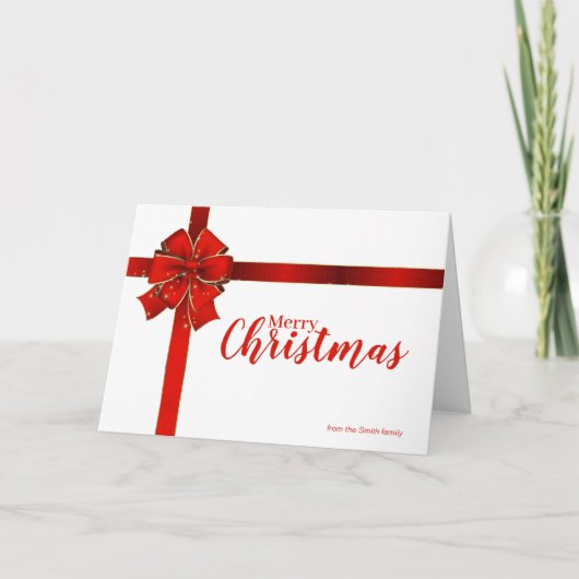 Zwergwein Feiertagskarte (Vorderseite)