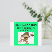 Zwergwitz Postkarte (Stehend Vorderseite)