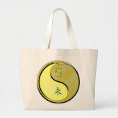 Zwergziege Jumbo Stoffbeutel (Vorne)