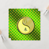 Zwergziege Karte (Vorderseite/Rückseite Beispiel)