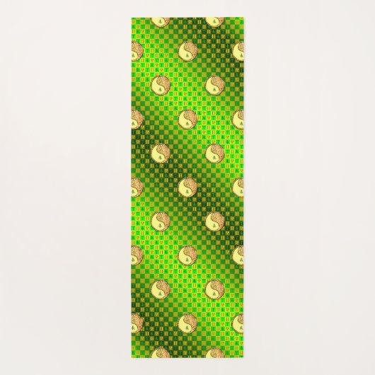 Zwergziege Yogamatte (Rückseite)