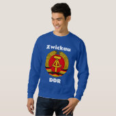 Zwickau, Deutschland - Retro Ostdeutschland (DDR, Sweatshirt (Vorne ganz)