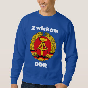 Zwickau, Deutschland - Retro Ostdeutschland (DDR, Sweatshirt