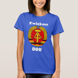 Zwickau, Deutschland - Retro Ostdeutschland (DDR,  T-Shirt