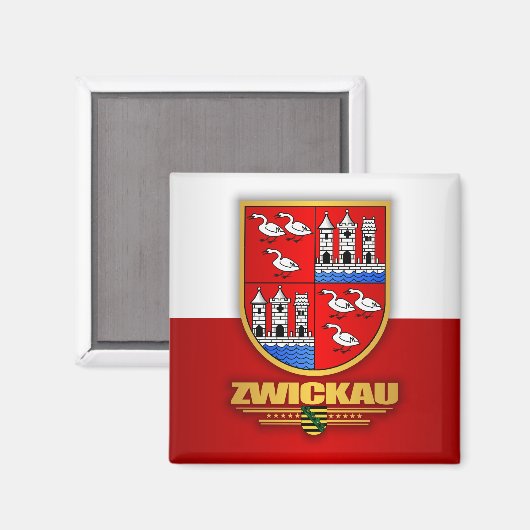 Zwickau Magnet (Vorderseite/Rückseite)