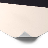 Zwicky Cat Poster von Donald Brun (Ecke)