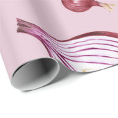 Zwiebel Geschenkpapier (Rolleneckpunkt)