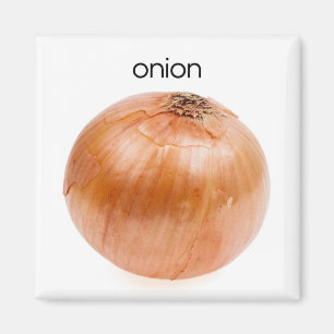 Zwiebel-Kühlschrank-Magnet Magnet