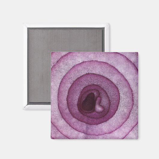 Zwiebel Magnet (Vorderseite/Rückseite)