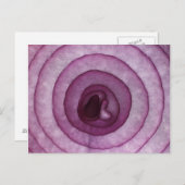 Zwiebel Postkarte (Vorne/Hinten)