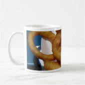 Zwiebel-Ringe gebraten Kaffeetasse (Links)