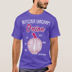 Zwiebelanatomie Veggies 2 T-Shirt