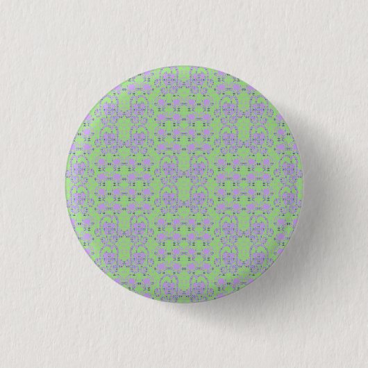 Zwiebelblumen und Zweige Cupflowers Button (Vorderseite)