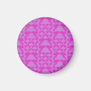 Zwiebelblumen und Zweige Rosen Magnet