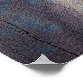 Zwiebelfarbe für Küche Esszimmer Poster (Ecke)